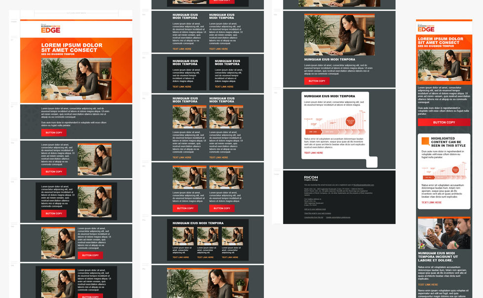 Designing and coding reusable email modules and templates