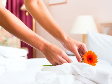 Vệ sinh trong phòng khách sạn cần có của một housekeeping