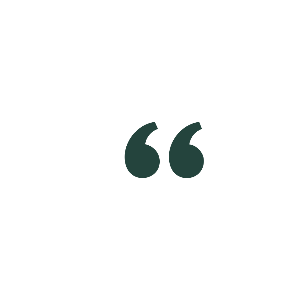 Stylized quotation mark used to emphasize a founder quote about Archer Investment Corporation’s investment philosophy.