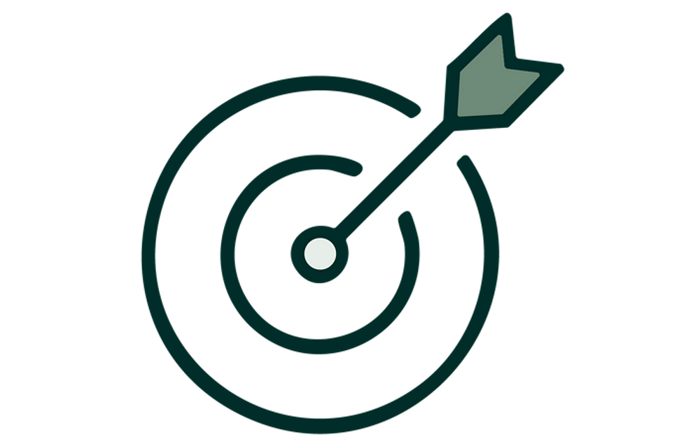 Icons representing Archer Investment Corporation’s core values, including discipline, integrity, and collaboration