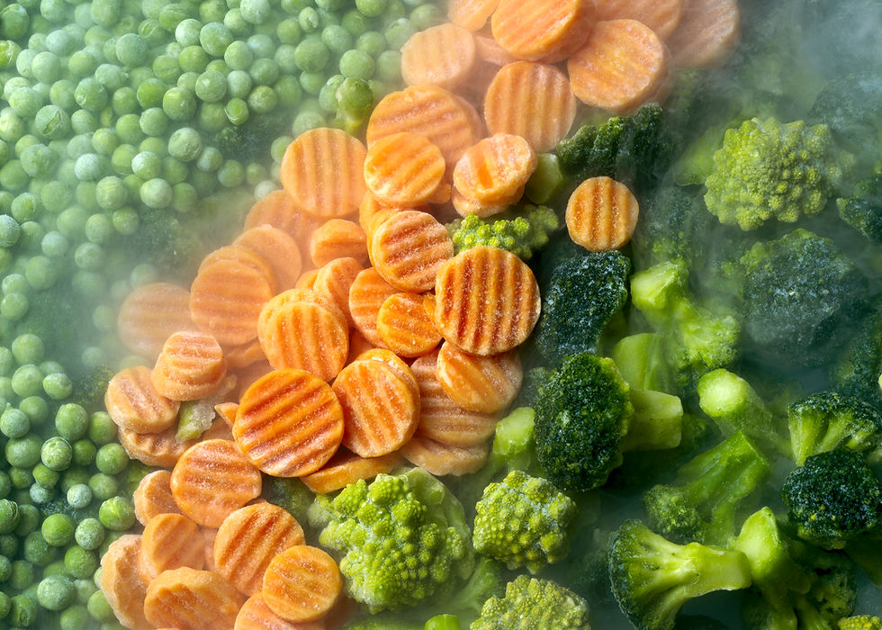 Arranged Food and Objects