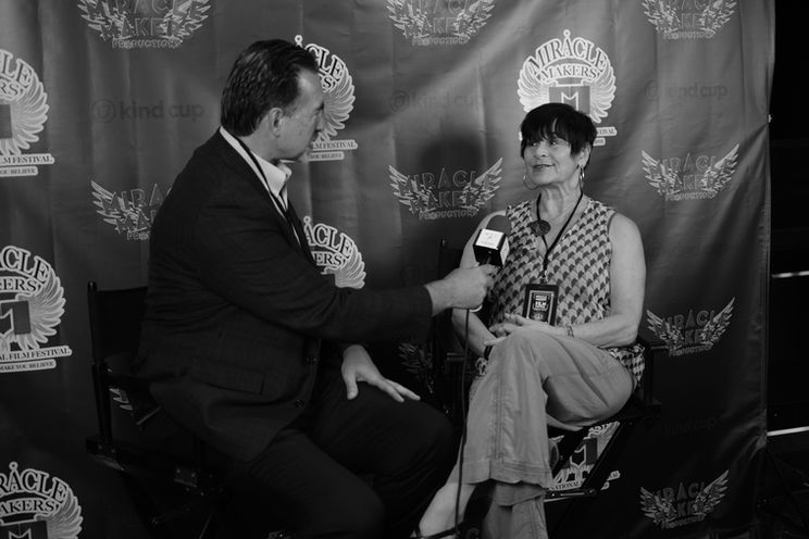 Miracle Makers IFF Press Interview Dale Griffiths Stamos