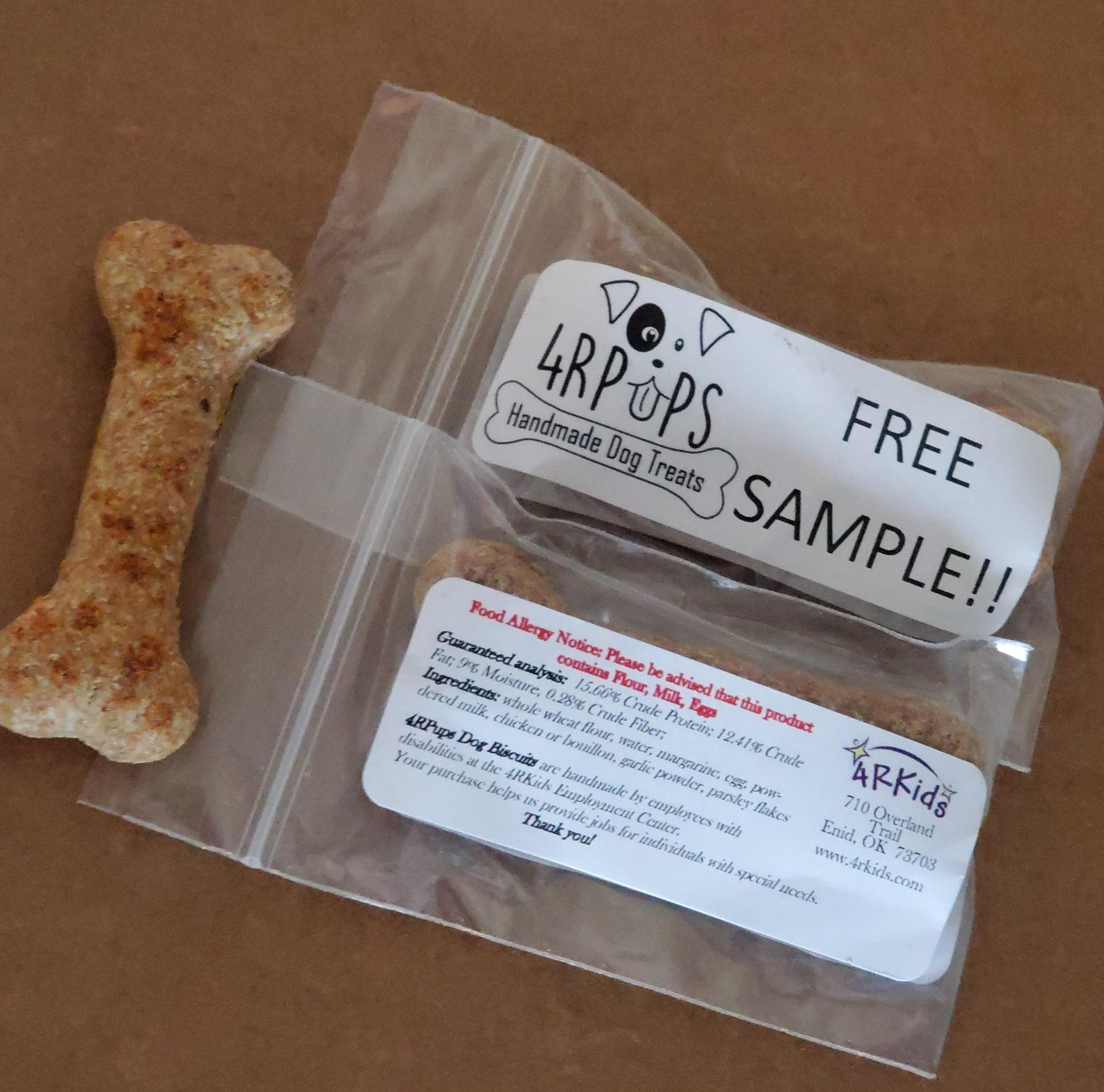 Wholesale: 4RPups Dog Treats Sample 2.5 lb Bag