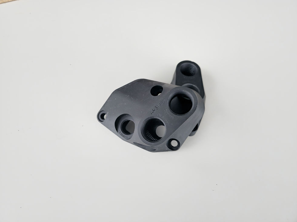 Thumbnail: Front and Rear remote oil cooler Adapters
