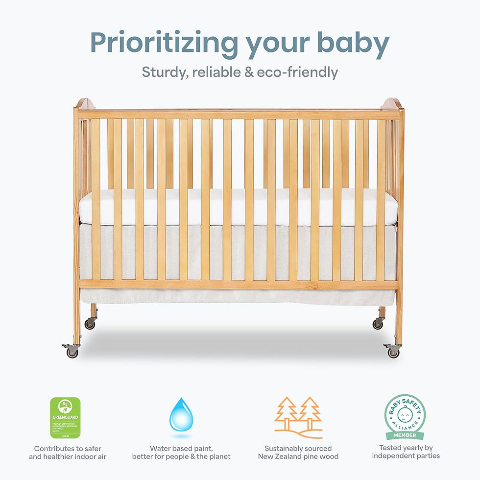 Thumbnail: Folding Full Size Crib