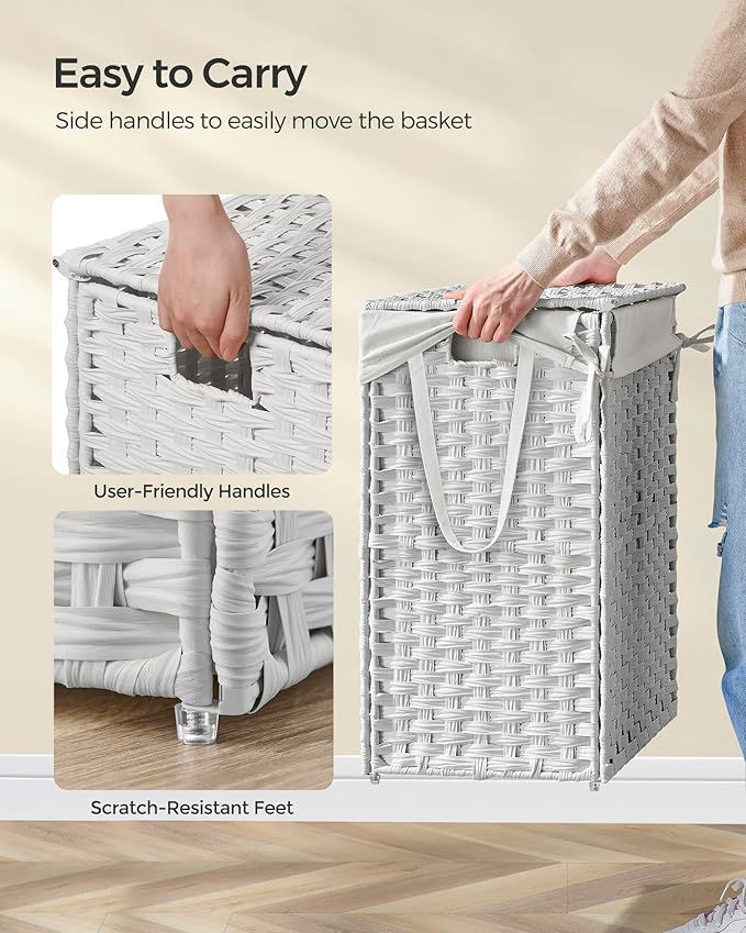 Thumbnail: SONGMICS Laundry Hamper with Lid