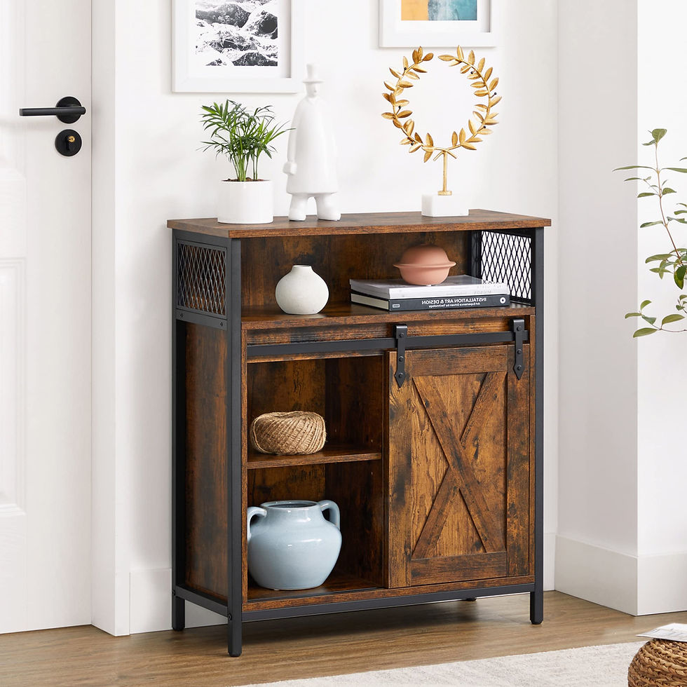 Thumbnail: VASAGLE Buffet Cabinet – Coffee Bar Storage Cabinet – Rustic Brown