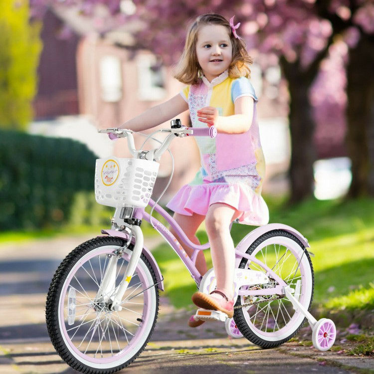 18 Inch Kids Adjustable Bike