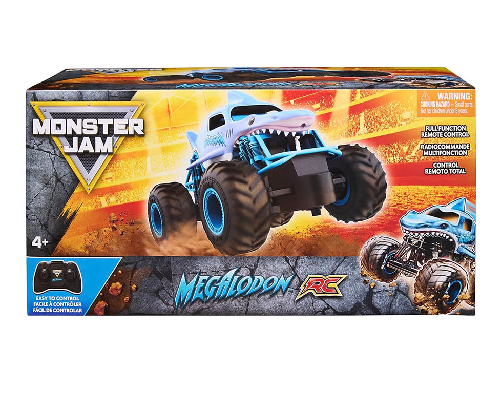 Thumbnail: Monster Jam, Official Megalodon Remote Control Monster Truck, 1:24 Scale, 2.4 GH