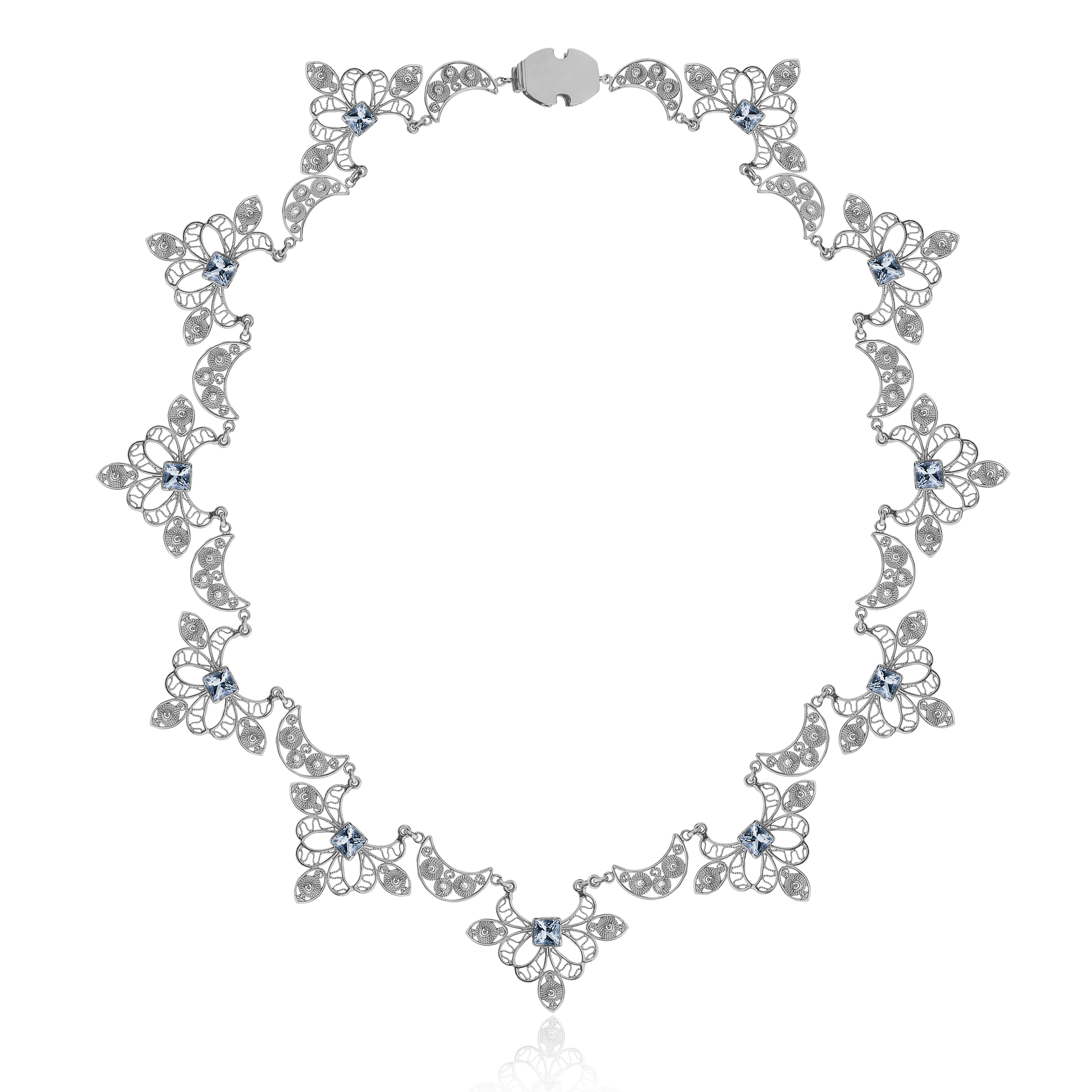 Colar Minerva em Prata 950