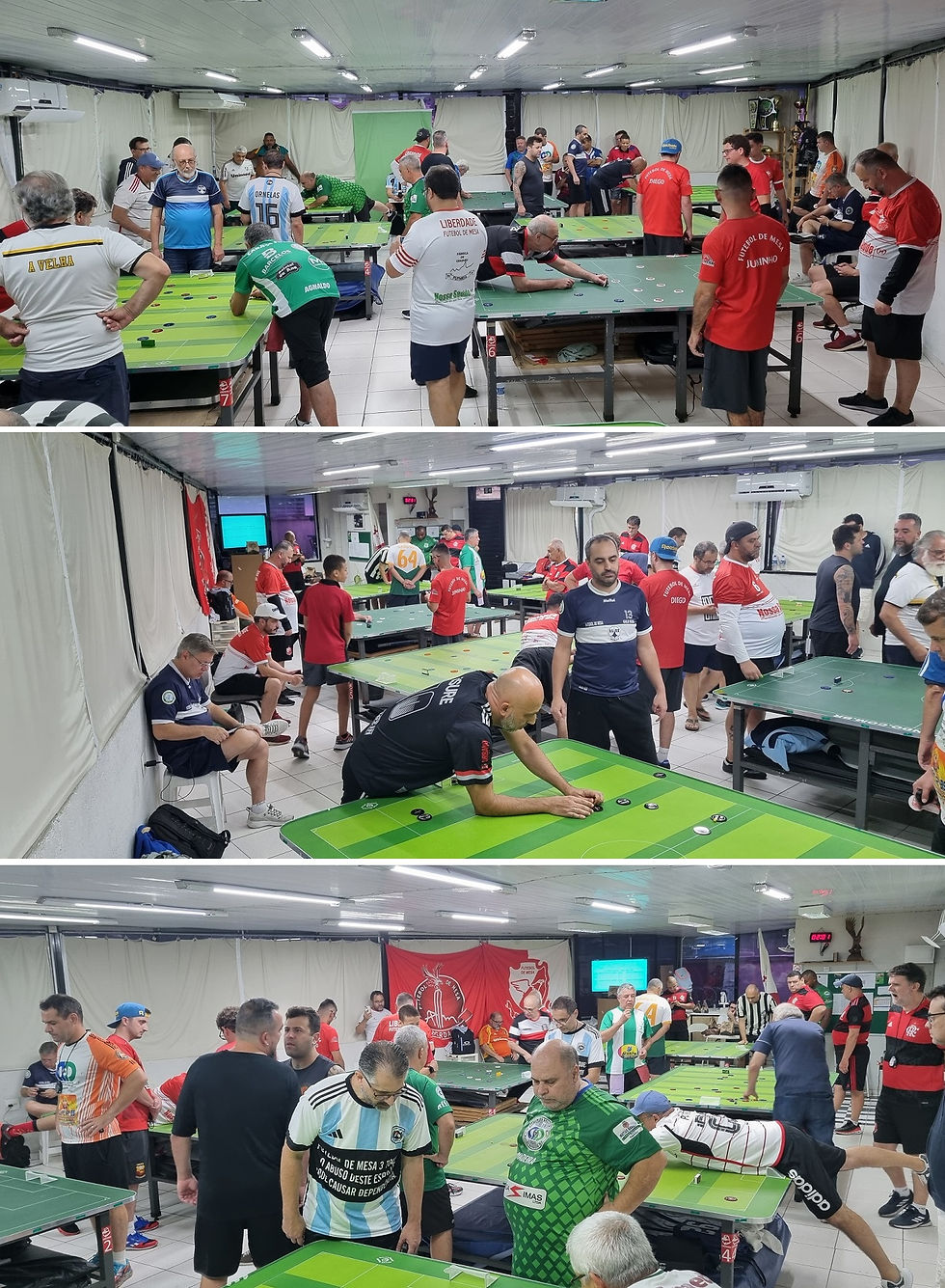 Fotos da sede do Liberdade durante a IV Taça Pepê de Duplas Livre