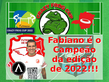 Crazy Frog Cup, Vetor Norte: Fabiano é o Campeão da edição de 2022!!!