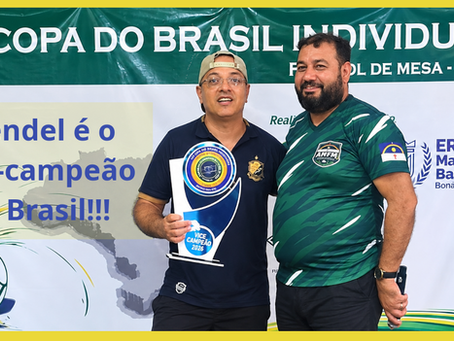 13ª COPA DO BRASIL INDIVIDUAL 2026: Wendel é o Vice-campeão do Brasil!!!