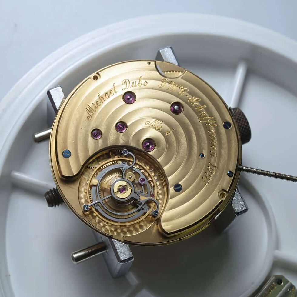 Michael’s end-of-apprenticeship project when he was in his early 20s.