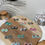 Thumbnail: Pendantes boucles d'oreilles boutons fleuris