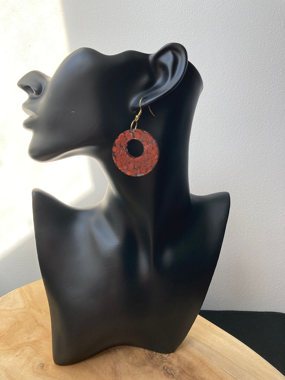 Miniature : Boucles d'oreilles en résine