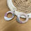 Thumbnail: Boucles d'oreilles rose