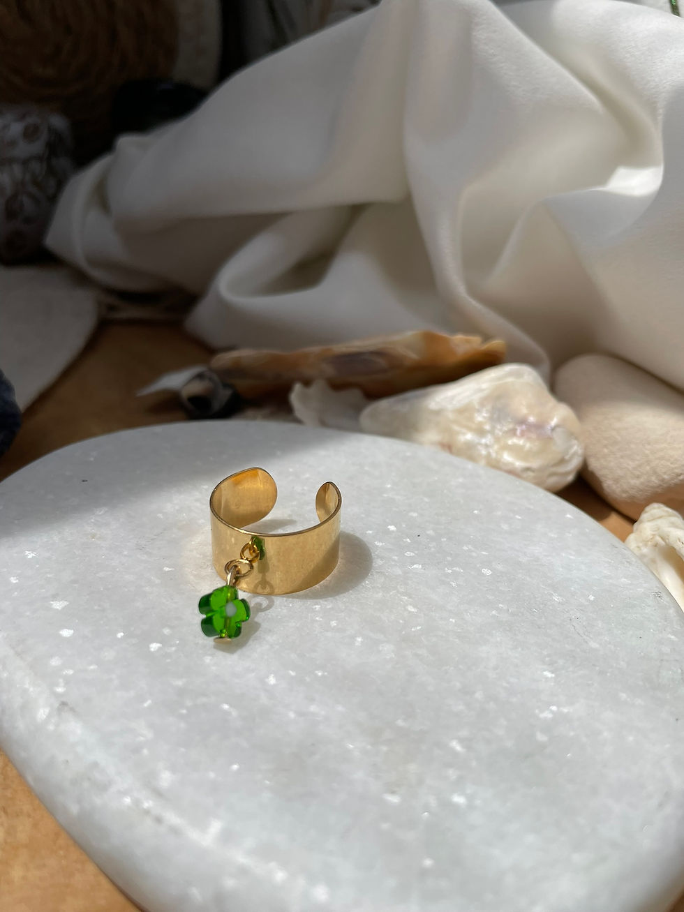 Thumbnail: Bague fleurie