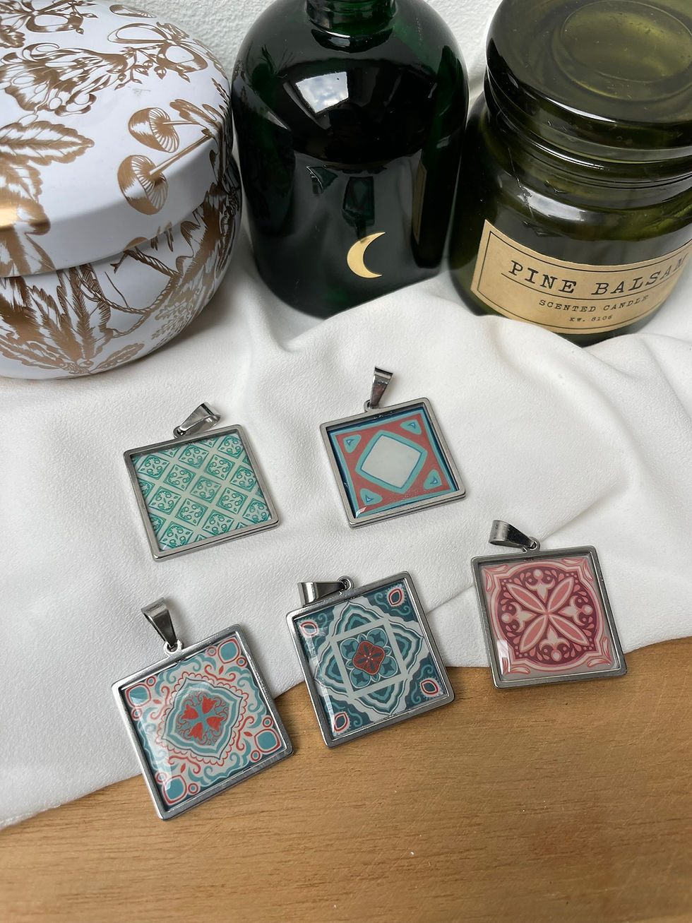 Thumbnail: Pendentif carré