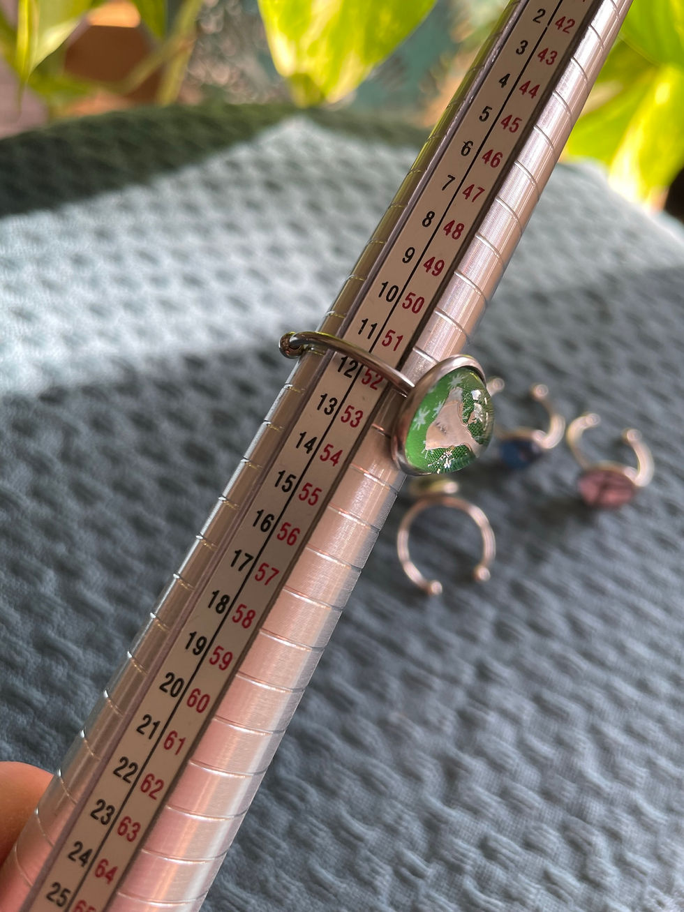 Thumbnail: Bague réglable ronde acier inoxydable