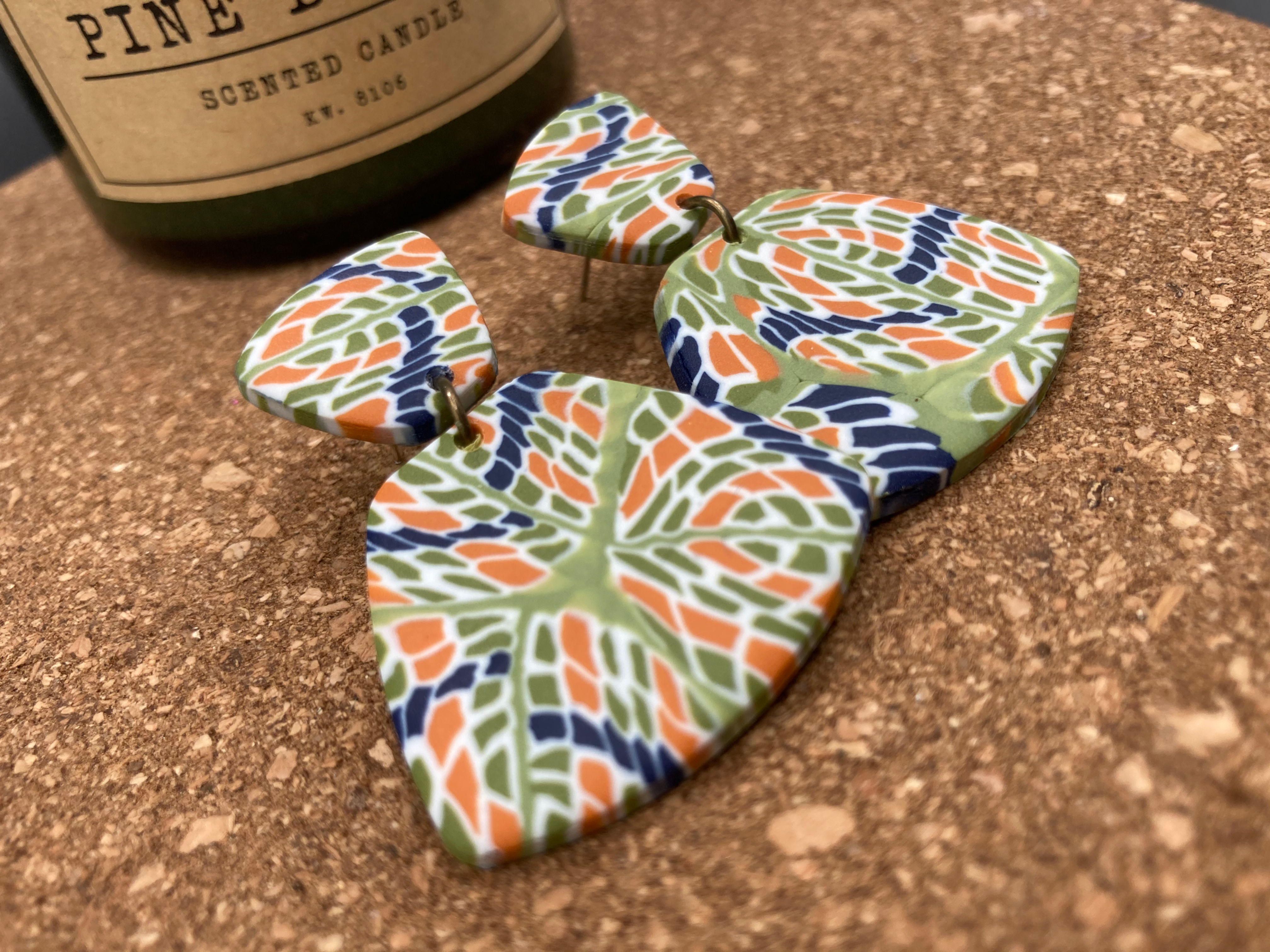 Boucles d'oreilles MOSAIC