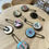 Miniature : Broche épingle bronze bouton