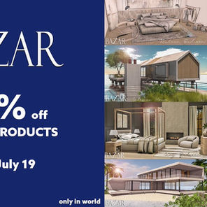 SALE SALE SALE!!! 25% OFF at BAZAR!!