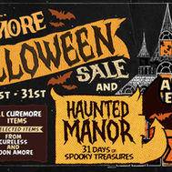 Enter If You Dareโฆ Itโs 50% OFF at CUREMORE Halloween Sale!!