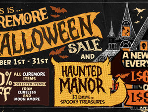 Enter If You Dareโฆ Itโs 50% OFF at CUREMORE Halloween Sale!!