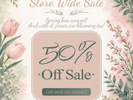 Seniha Spring SALE - 50% OFF!!