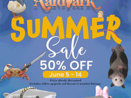 Aardvark SUMMER SALE - 50% OFF!!