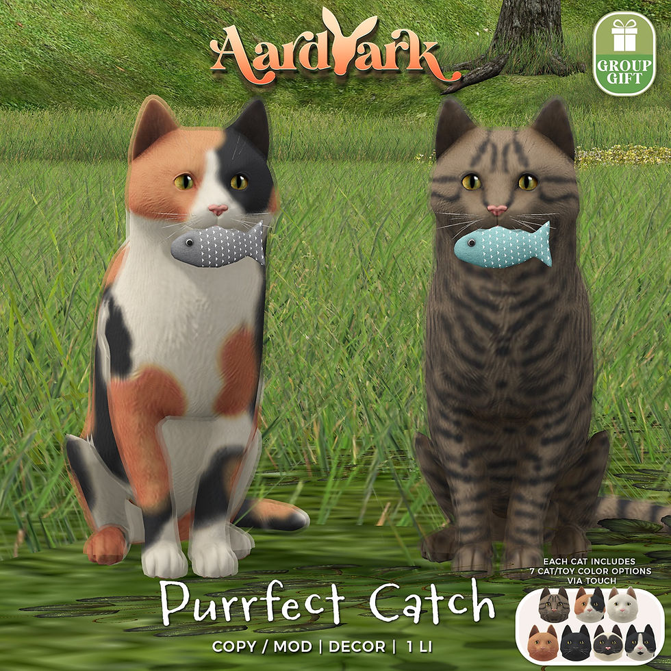 Aardvark NEW April Group Gift!!