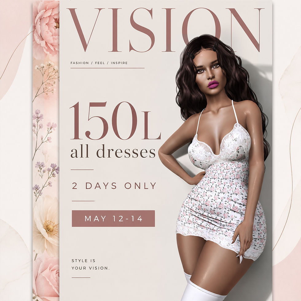ViSion 2 DAYS Dress Sale!!