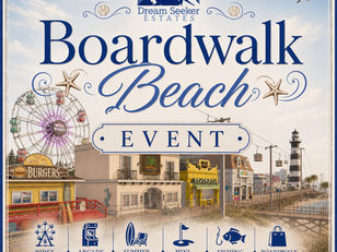 Dream Seeker Estates: Boardwalk Beach Event!!