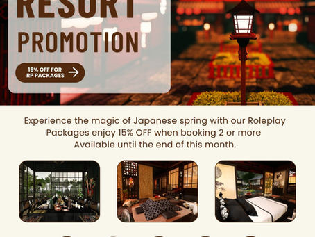 Book a Stay at Tsubaki Resort!!
