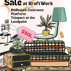 KraftWork Clearance SALE!!