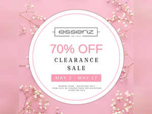 Essenz Clearance Sale - 70% OFF!!