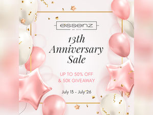 Essenz 13th Anniversary Sale - 50% OFF!!