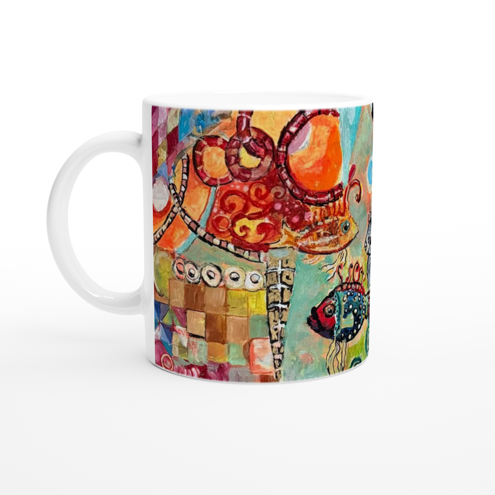 White 11oz Ceramic Mug