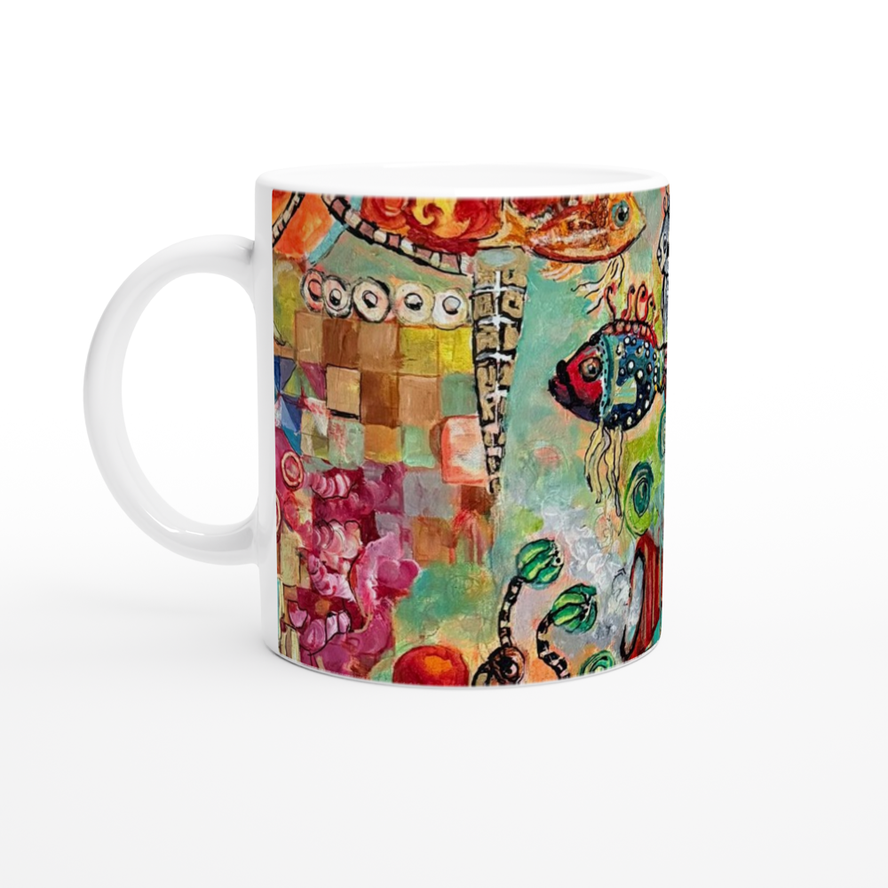 White 11oz Ceramic Mug
