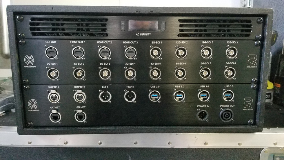 Custom Rogue Server Fly Pack Rear