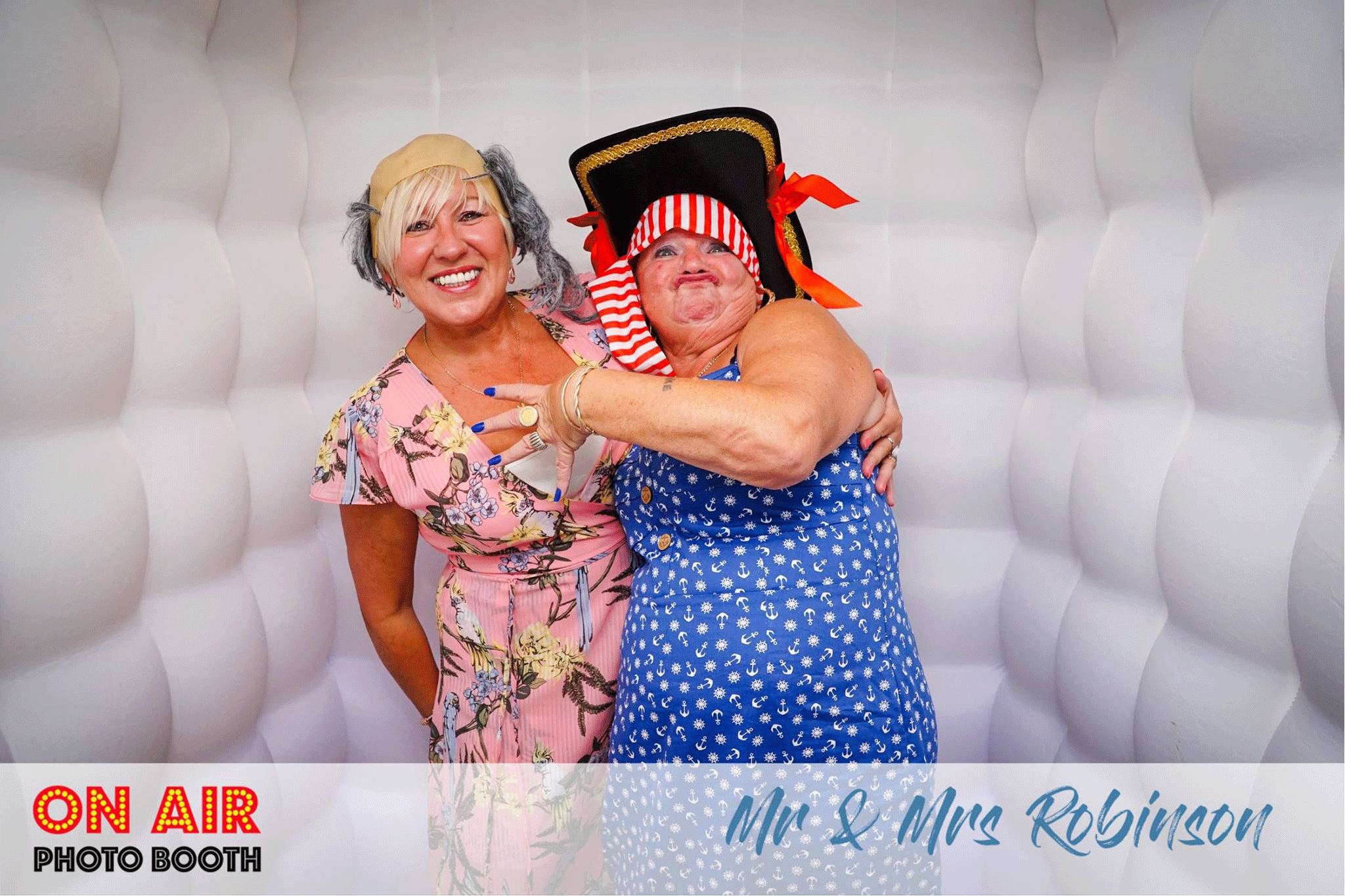 Ladies love the photo booth