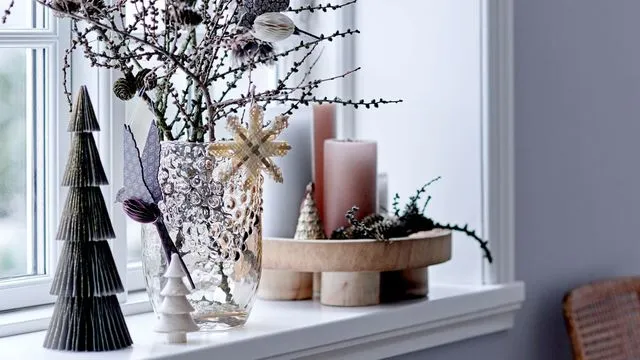 déco de noel sapin bougies