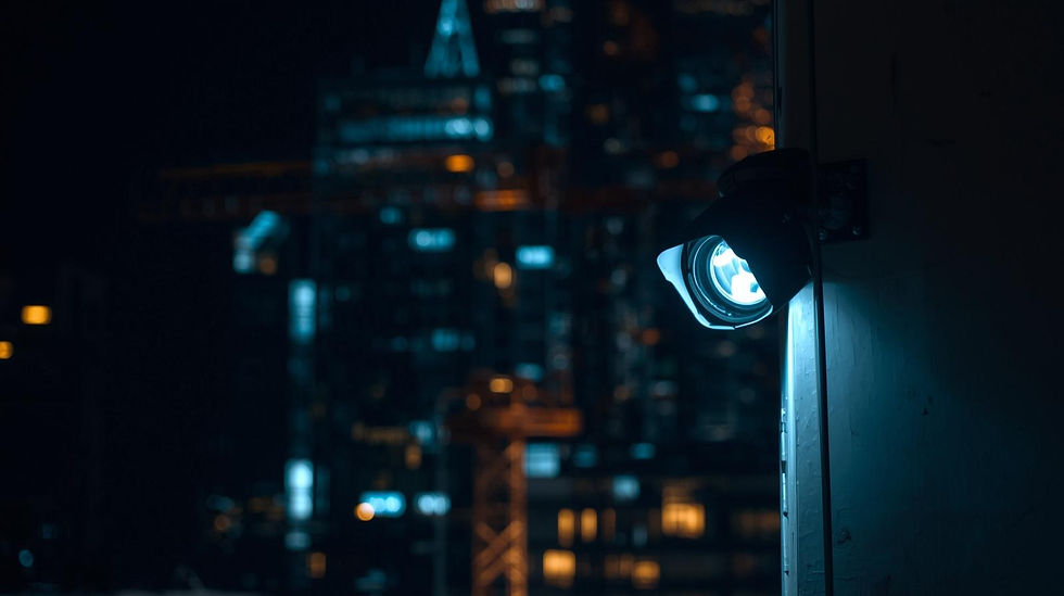 The Role of Live Surveillance in Nighttime Construction Site Security