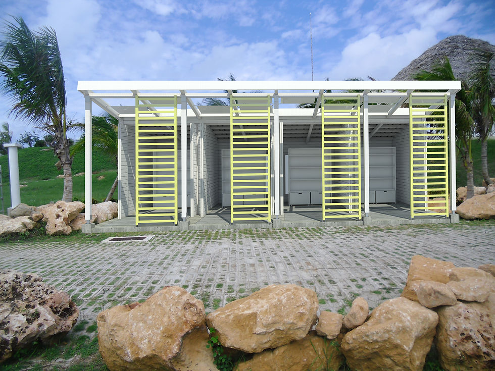 kiosque de vente d'artisanat