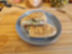Tosti Chicken Pesto