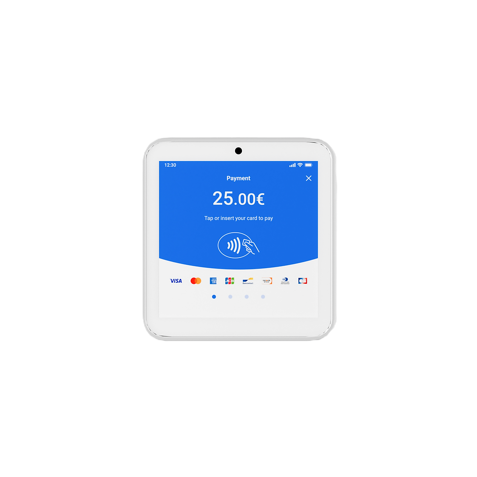 myPOS Flex kortelių mokėjimų priėmimo terminalas Smart Pay Lietuva baltas Ultra Go 2 kortelių skaitytuvas SumUp POS terminala