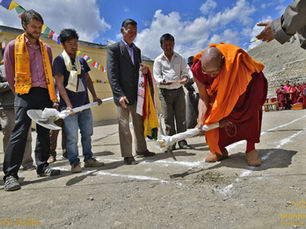 Položili jsme základní kámen nových školních laboratoří