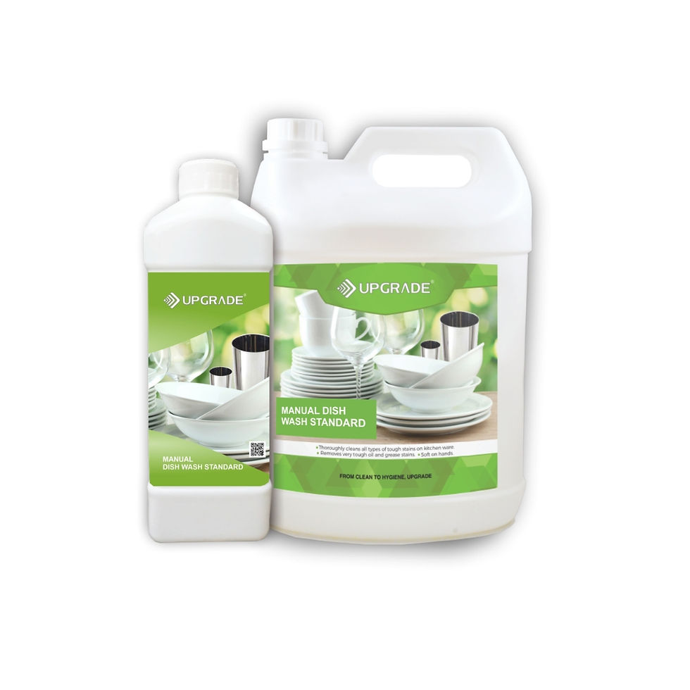UPGRADE MANUAL DISH WASH STANDARD