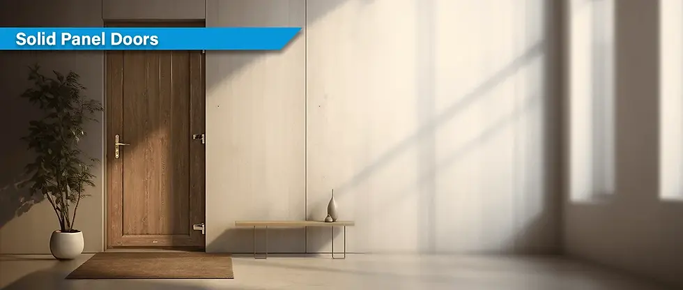 Fenesta Solid panel doors